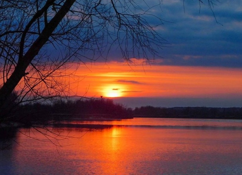 Природа вечер