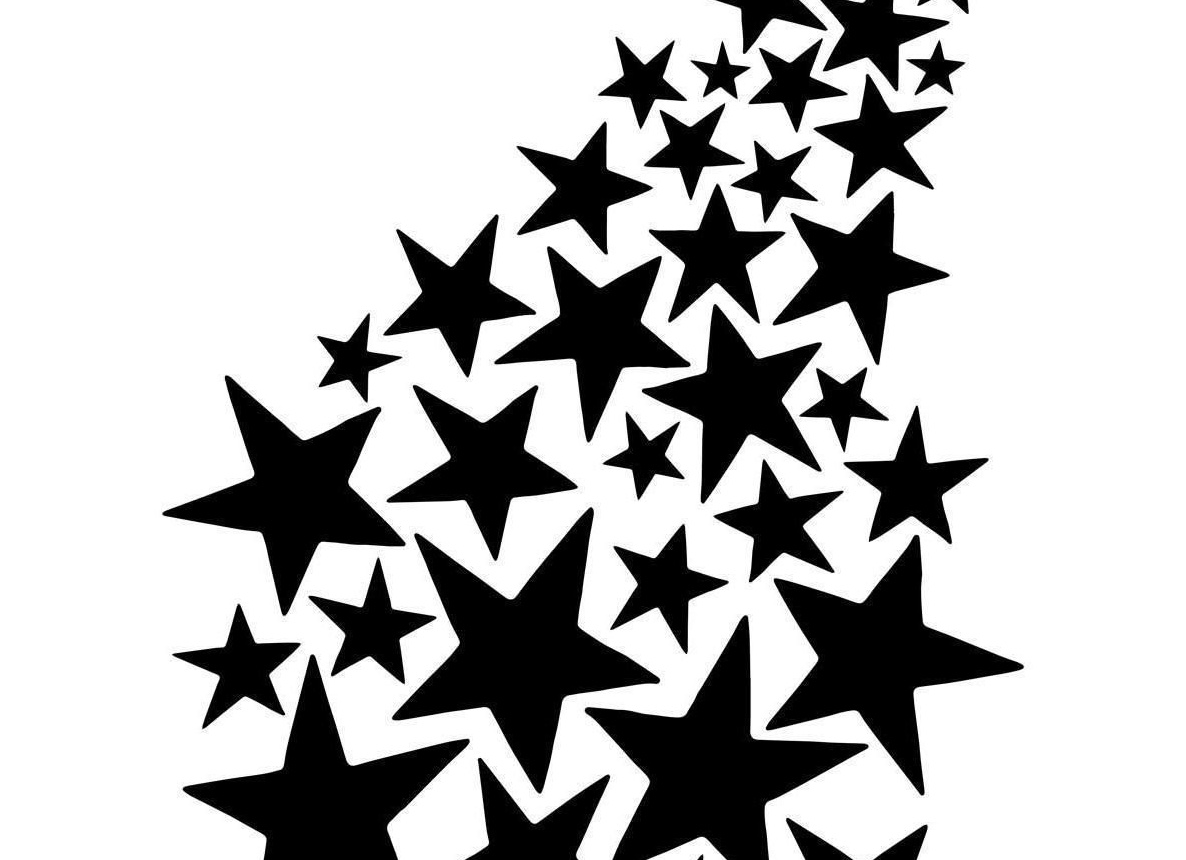 Вытынанки звезды